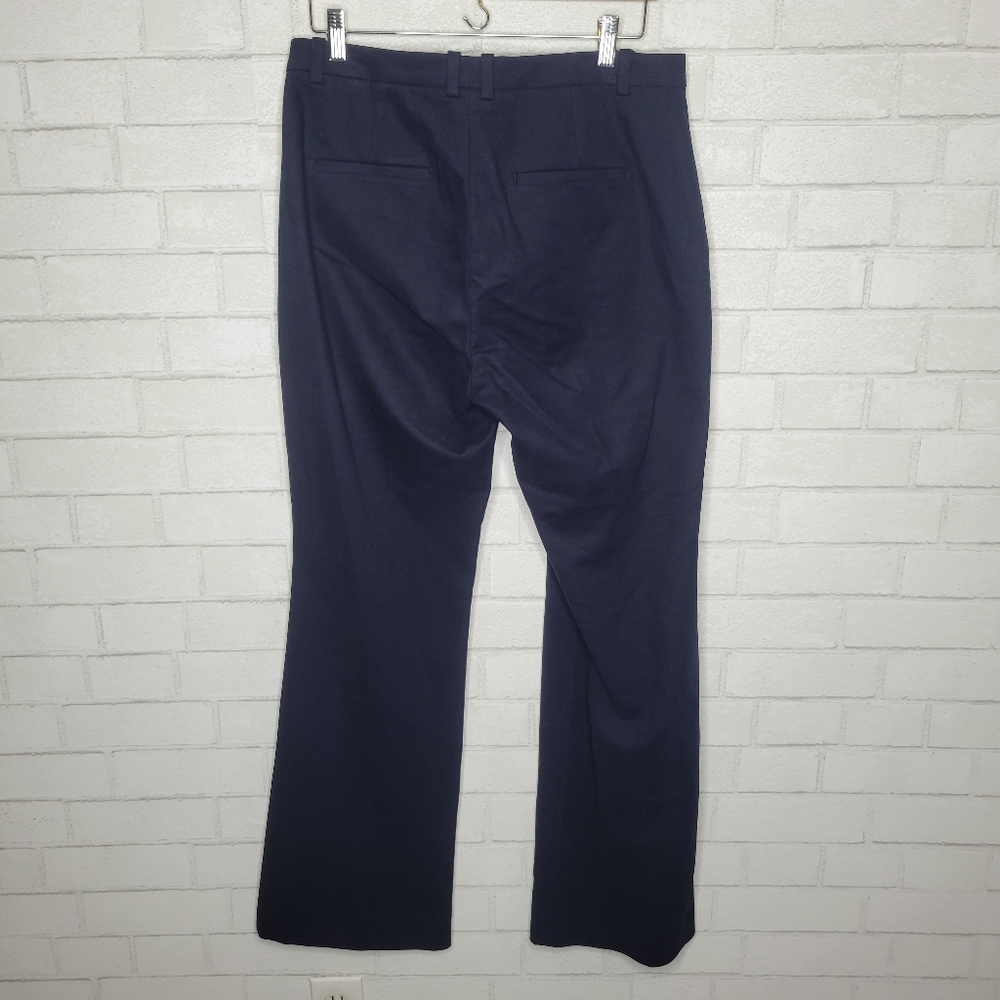 Vince Deep Blue Italian Fabric Trousers - Picture 5 of 5